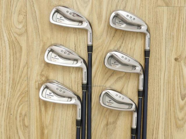 Iron set : Tourstage : ชุดเหล็ก Tourstage VIQ (Titanium) มีเหล็ก 5-Pw (6 ชิ้น) ก้านกราไฟต์ Flex R