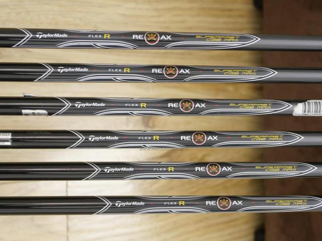 Iron set : Taylormade : ชุดเหล็ก Taylormade R7 CGB Max (ใบใหญ่ ตีง่าย) มีเหล็ก 5-Pw (6 ชิ้น) ก้านกราไฟต์ Flex R