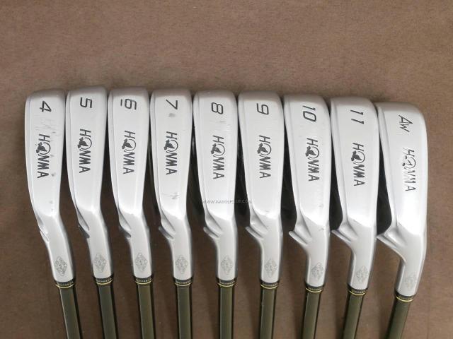 Iron set : Honma : ชุดเหล็ก Honma Beres MG703 (หน้าเด้ง) มีเหล็ก 4-11,Aw (9 ชิ้น เทียบเท่า 3-Pw,Aw) ก้าน ARMRQ UD49 Flex R (2 ดาว)