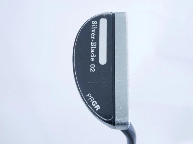 Putter : All : พัตเตอร์ PRGR Silver-Blade 02 (Mallet) ยาว 34 นิ้ว