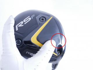 Driver : PRGR : **มีบุบ** ไดรเวอร์ PRGR RS F JUST (ออกปี 2023) Loft 10.5 ก้าน Tour AD Flex S