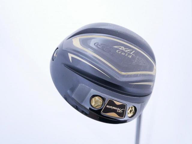 Driver : Tsuruya : Tsuruya AXEL Gold Premium III (รุ่นปี 2019 ตัวท๊อป หน้าเด้งสุดๆ COR 0.86 ของใหม่ 4 หมื่น) Loft 10.5 Flex S