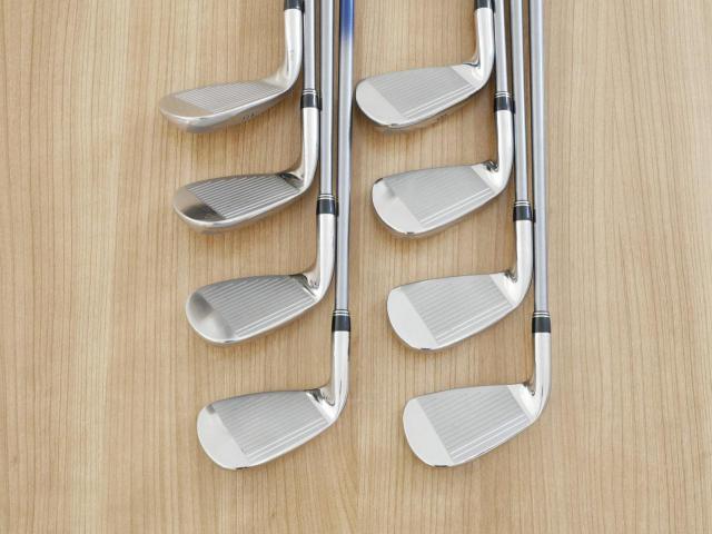 Iron set : Tourstage : ชุดเหล็ก Tourstage VIQ มีเหล็ก 5-Pw,Aw,Sw (8 ชิ้น) ก้านกราไฟต์ Flex R