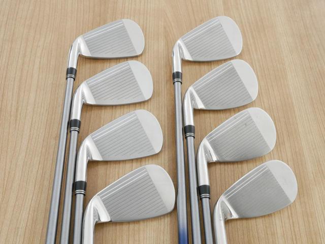Iron set : Tourstage : ชุดเหล็ก Tourstage VIQ มีเหล็ก 5-Pw,Aw,Sw (8 ชิ้น) ก้านกราไฟต์ Flex R