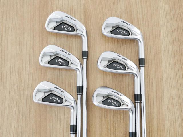 Iron set : Callaway : ชุดเหล็ก Callaway APEX DCB Forged (ปี 2022) มีเหล็ก 5-Pw (6 ชิ้น) ก้านเหล็ก NS Pro ZELOS 7 Flex S