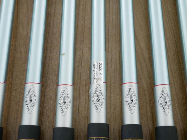 Iron set : Honma : **ก้าน 3 ดาว** ชุดเหล็ก Honma Beres MG801 (Forged) มีเหล็ก 5-11,Sw (8 ชิ้น) ก้าน ARMRQ B54 Flex R (3 ดาว)