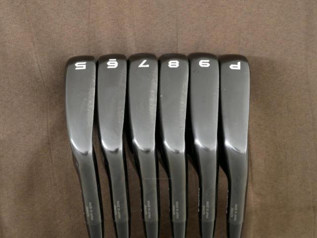 Iron set : Honma : ชุดเหล็ก Honma Tour World TW757VX Black Edition Forged (ออกปี 2022 หายาก) มีเหล็ก 5-Pw (6 ชิ้น) ก้านเหล็ก NS Pro MODUS 105 Black Flex S