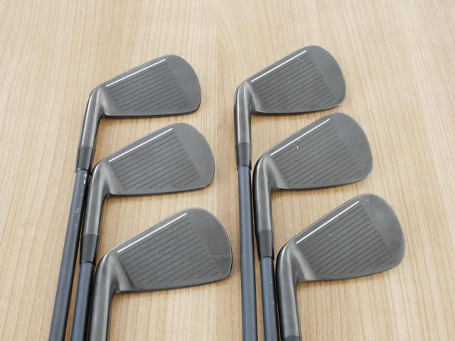 Iron set : Honma : ชุดเหล็ก Honma Tour World TW757VX Black Edition Forged (ออกปี 2022 หายาก) มีเหล็ก 5-Pw (6 ชิ้น) ก้านเหล็ก NS Pro MODUS 105 Black Flex S