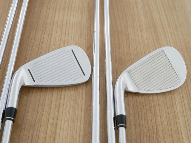 Iron set : Taylormade : ชุดเหล็ก Taylormade Gloire G (รุ่นท๊อปสุด ตีไกลมากๆ เหล็ก 7 Loft 26.5 หน้าเด้ง) มีเหล็ก 6-Pw,Aw (6 ชิ้น) ก้านเหล็ก NS Pro 830 Flex R