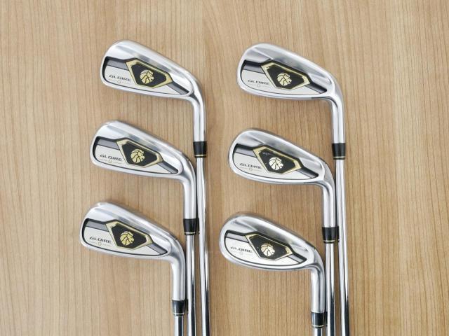 Iron set : Taylormade : ชุดเหล็ก Taylormade Gloire G (รุ่นท๊อปสุด ตีไกลมากๆ เหล็ก 7 Loft 26.5 หน้าเด้ง) มีเหล็ก 6-Pw,Aw (6 ชิ้น) ก้านเหล็ก NS Pro 830 Flex R