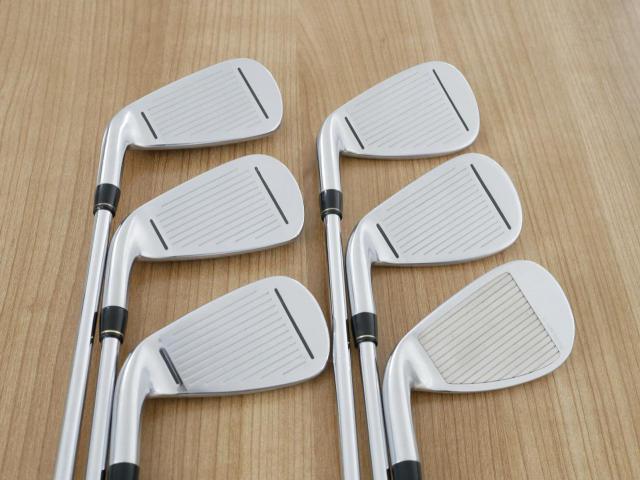 Iron set : Taylormade : ชุดเหล็ก Taylormade Gloire G (รุ่นท๊อปสุด ตีไกลมากๆ เหล็ก 7 Loft 26.5 หน้าเด้ง) มีเหล็ก 6-Pw,Aw (6 ชิ้น) ก้านเหล็ก NS Pro 830 Flex R