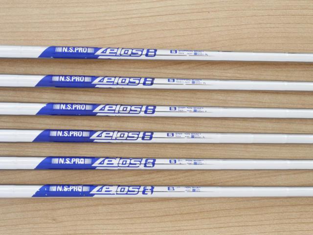 Iron set : Yamaha : ชุดเหล็ก Yamaha Inpres UD+2 (ออกปี 2019 ตีไกลที่สุด ไกลกว่าเหล็กทั่วไป 2 เบอร์ หน้าเด้ง COR 0.822) มีเหล็ก 7-Pw,Aw,As (6 ชิ้น) ก้านเหล็ก NS Pro Zelos 8 Flex S