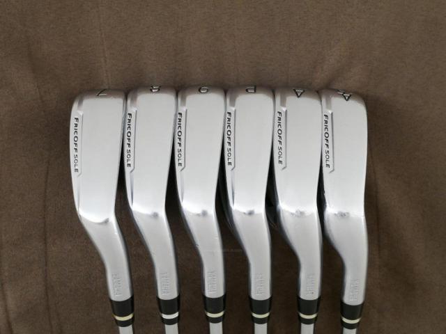 Iron set : Yamaha : ชุดเหล็ก Yamaha Inpres UD+2 (ออกปี 2019 ตีไกลที่สุด ไกลกว่าเหล็กทั่วไป 2 เบอร์ หน้าเด้ง COR 0.822) มีเหล็ก 7-Pw,Aw,As (6 ชิ้น) ก้านเหล็ก NS Pro Zelos 8 Flex S