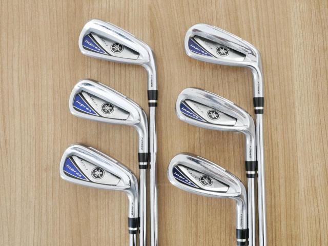 Iron set : Yamaha : ชุดเหล็ก Yamaha Inpres UD+2 (ออกปี 2019 ตีไกลที่สุด ไกลกว่าเหล็กทั่วไป 2 เบอร์ หน้าเด้ง COR 0.822) มีเหล็ก 7-Pw,Aw,As (6 ชิ้น) ก้านเหล็ก NS Pro Zelos 8 Flex S