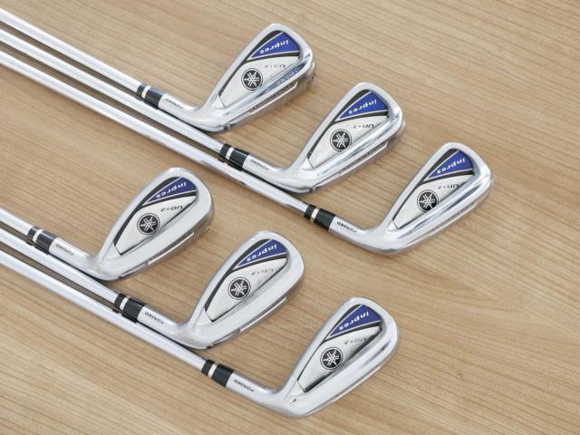 Iron set : Yamaha : ชุดเหล็ก Yamaha Inpres UD+2 (ออกปี 2019 ตีไกลที่สุด ไกลกว่าเหล็กทั่วไป 2 เบอร์ หน้าเด้ง COR 0.822) มีเหล็ก 7-Pw,Aw,As (6 ชิ้น) ก้านเหล็ก NS Pro Zelos 8 Flex S