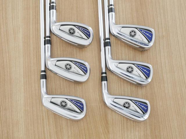 Iron set : Yamaha : ชุดเหล็ก Yamaha Inpres UD+2 (ออกปี 2019 ตีไกลที่สุด ไกลกว่าเหล็กทั่วไป 2 เบอร์ หน้าเด้ง COR 0.822) มีเหล็ก 7-Pw,Aw,As (6 ชิ้น) ก้านเหล็ก NS Pro Zelos 8 Flex S