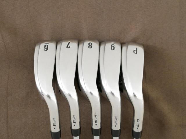 Iron set : Callaway : ชุดเหล็ก Callaway Rogue Star CF18 (ออกปี 2018 ตีง่าย ไกลมากๆ) มีเหล็ก 6-Pw (5 ชิ้น) ก้านเหล็ก NS Pro ZELOS 7 Flex S