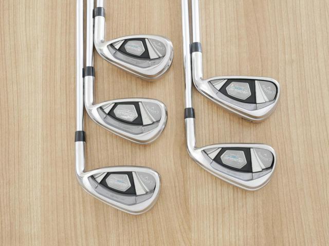 Iron set : Callaway : ชุดเหล็ก Callaway Rogue Star CF18 (ออกปี 2018 ตีง่าย ไกลมากๆ) มีเหล็ก 6-Pw (5 ชิ้น) ก้านเหล็ก NS Pro ZELOS 7 Flex S