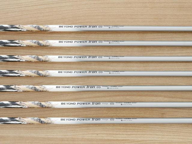 Iron set : Other Brand : ชุดเหล็ก Ryoma DSI (ตีง่ายมาก ไกลมากๆ หายากสุดๆ) มีเหล็ก 6-Pw,Aw,Sw (7 ชิ้น เหล็ก 6 ระยะเท่าเหล็ก 5 รุ่นอื่น) ก้านตัวท็อป RYOMA BEYOND POWER IRON FLEX ∞