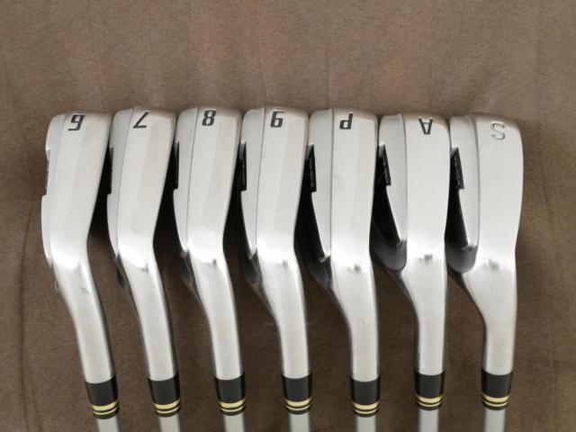 Iron set : Other Brand : ชุดเหล็ก Ryoma DSI (ตีง่ายมาก ไกลมากๆ หายากสุดๆ) มีเหล็ก 6-Pw,Aw,Sw (7 ชิ้น เหล็ก 6 ระยะเท่าเหล็ก 5 รุ่นอื่น) ก้านตัวท็อป RYOMA BEYOND POWER IRON FLEX ∞