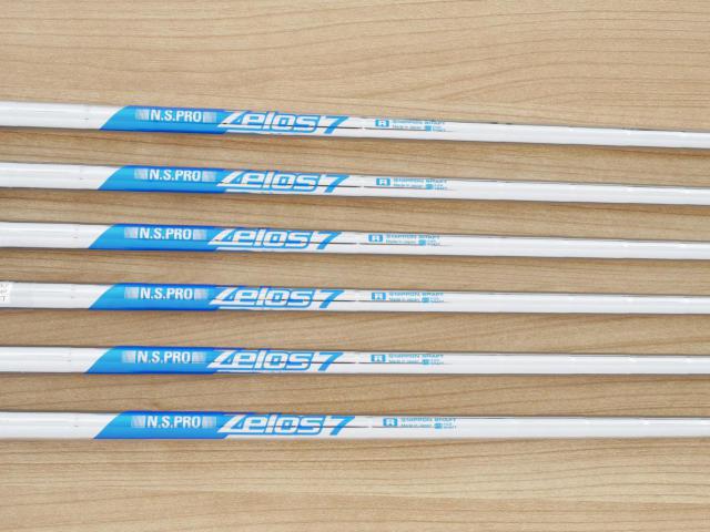 Iron set : Mizuno : ชุดเหล็ก Mizuno Pro 225 Forged (ปี 2023 นุ่ม แน่น ระยะดี) มีเหล็ก 5-Pw (6 ชิ้น) ก้านเหล็ก NS Pro ZELOS 7 Flex R
