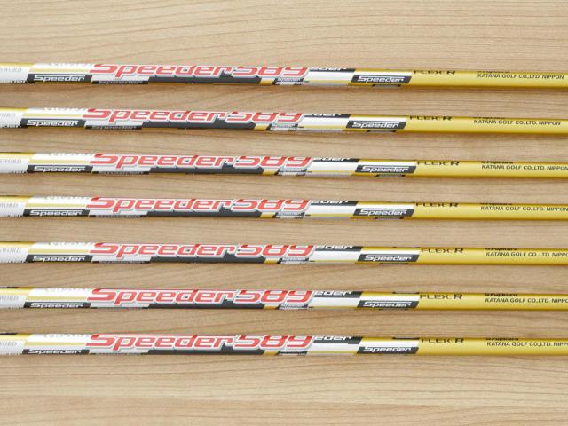Iron set : Katana : ชุดเหล็ก Katana Sword ATC-589 (ตีง่าย ไกล) มีเหล็ก 6-Pw,Aw,Sw (7 ชิ้น) ก้าน Speeder 589 Flex R