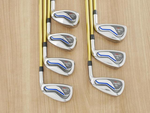 Iron set : Katana : ชุดเหล็ก Katana Sword ATC-589 (ตีง่าย ไกล) มีเหล็ก 6-Pw,Aw,Sw (7 ชิ้น) ก้าน Speeder 589 Flex R