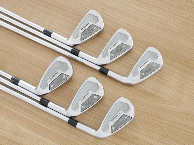 Iron set : Callaway : ชุดเหล็ก Callaway X Forged CB (รุ่นปี 2022) มีเหล็ก 5-Pw (6 ชิ้น) ก้านเหล็ก NS Pro 950 NEO Flex S