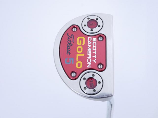 Putter : All : พัตเตอร์ Scotty Cameron GOLO 5 Mallet ยาว 34 นิ้ว