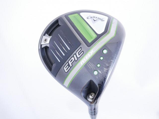 Driver : Callaway : ไดรเวอร์ Callaway EPIC MAX (รุ่นปี 2021) Loft 10.5 ก้าน Mitsubishi Diamana 40 Flex SR