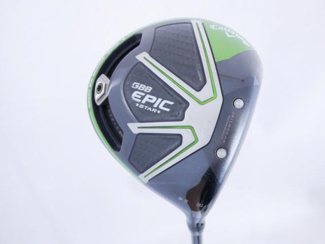 Driver : Callaway : ไดรเวอร์ Callaway GBB Epic Star Loft 9.5 ก้าน Speeder Evolution Flex SR