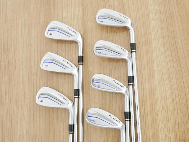 Iron set : Taylormade : ชุดเหล็ก Taylormade Gloire F2 Forged (รุ่นท๊อปสุด Japan Spec. ออกปี 2017) มีเหล็ก 6-Pw,Aw,Sw (7 ชิ้น) ก้านเหล็ก NS Pro 930 Flex S