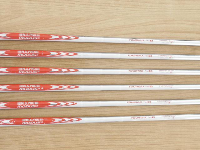 Iron set : Callaway : ชุดเหล็ก Callaway APEX Pro Forged (ออกปี 2019) มีเหล็ก 5-Pw (6 ชิ้น) ก้านเหล็ก NS Pro Modus 120 Flex S