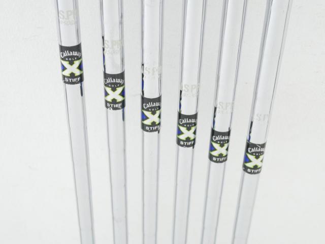 Iron set : Callaway : ชุดเหล็ก Callaway X-22 Tour มีเหล็ก 5-Pw (6 ชิ้น) ก้านเหล็ก NS Pro 950 Flex S