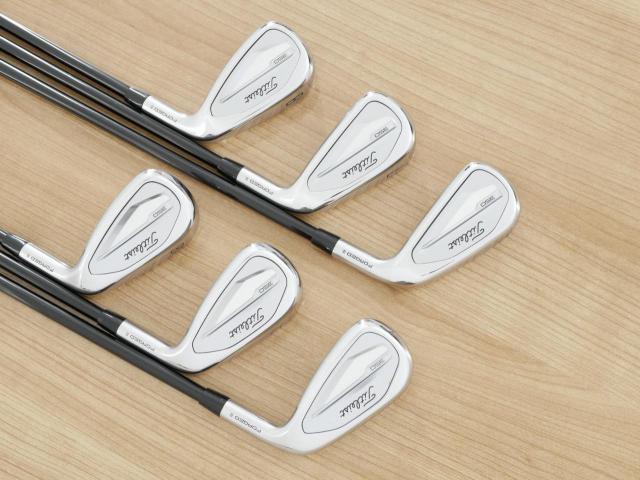 Iron set : Titleist : ชุดเหล็ก Titleist T350 Forged (ออกปี 2023) มีเหล็ก 6-Pw,48 (6 ชิ้น) ก้านกราไฟต์ Mitsubishi TENSEI AM2 Flex S