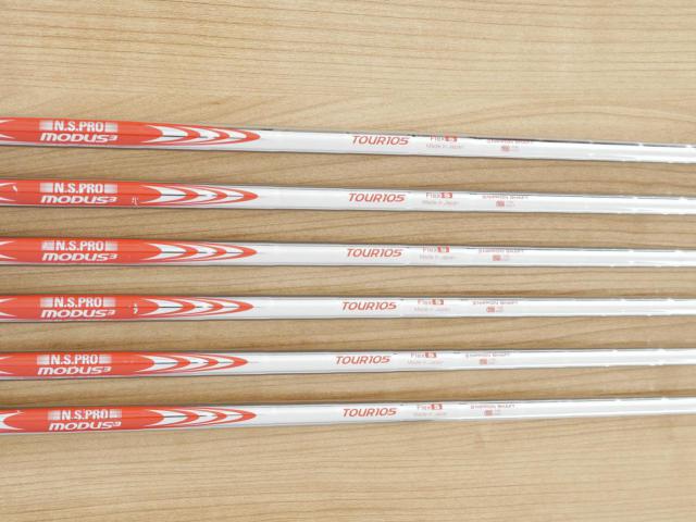 Iron set : Taylormade : ชุดเหล็ก Taylormade P7MC Forged (ซีรี่ย์ท้อปสุด ออกปี 2021) มีเหล็ก 5-Pw (6 ชิ้น) ก้านเหล็ก NS Pro Modus 105 Flex S