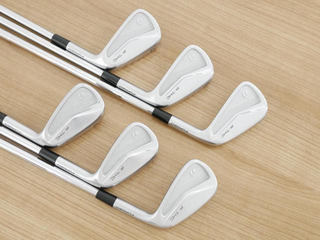 Iron set : Taylormade : ชุดเหล็ก Taylormade P7MC Forged (ซีรี่ย์ท้อปสุด ออกปี 2021) มีเหล็ก 5-Pw (6 ชิ้น) ก้านเหล็ก NS Pro Modus 105 Flex S