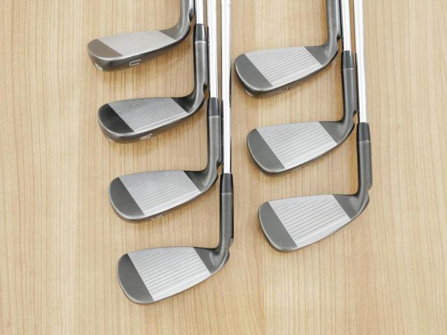Iron set : Ping : ชุดเหล็ก Ping G710 (ปี 2021 Japan Spec. ใบใหญ่ ง่ายที่สุด ไกลที่สุดของ Ping) มีเหล็ก 5-Pw,Aw (7 ชิ้น) ก้านเหล็ก NS Pro Modus 105 Flex S