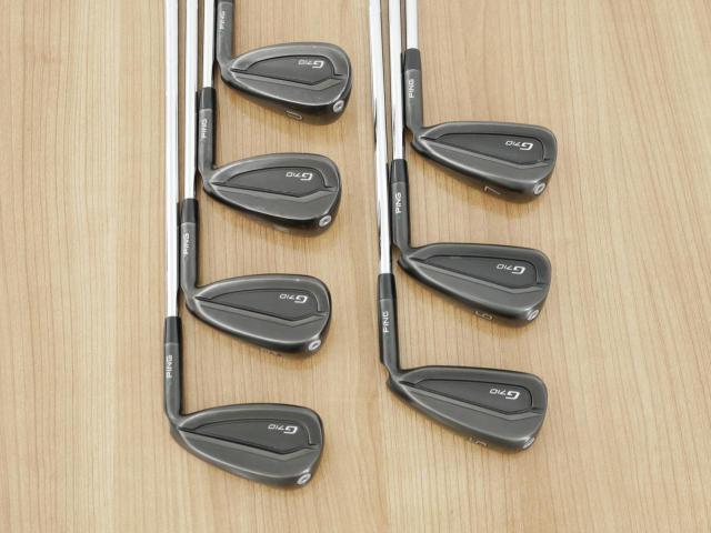 Iron set : Ping : ชุดเหล็ก Ping G710 (ปี 2021 Japan Spec. ใบใหญ่ ง่ายที่สุด ไกลที่สุดของ Ping) มีเหล็ก 5-Pw,Aw (7 ชิ้น) ก้านเหล็ก NS Pro Modus 105 Flex S