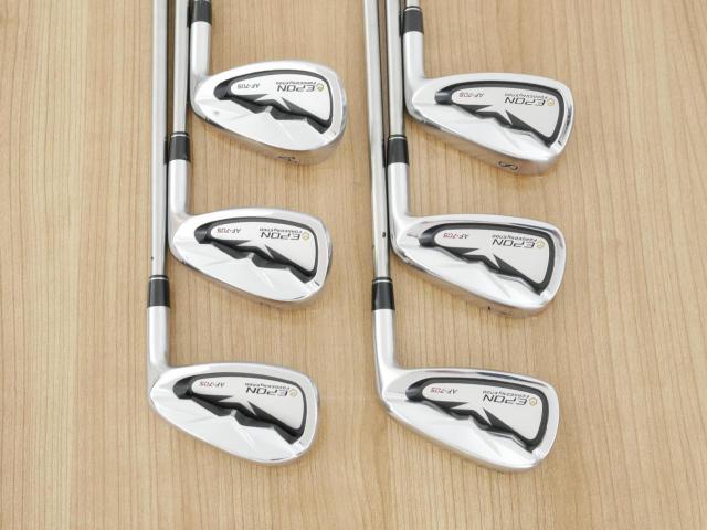 Iron set : Epon : ชุดเหล็ก EPON AF-705 Forged (ปี 2019 ใบใหญ่ ตีง่าย ไกล) มีเหล็ก 6-Pw,Aw (6 ชิ้น) สุดยอดก้าน TRPX I-8 Flex S
