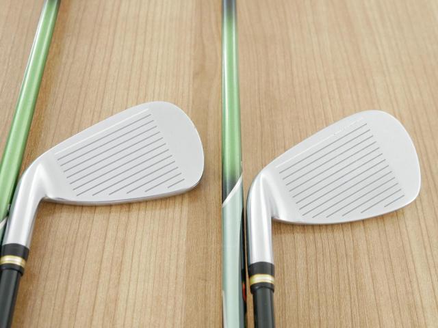 Iron set : Honma : **ก้าน 3 ดาว** ชุดเหล็ก Honma Beres IE-01 (ใบใหญ่ ลอยง่าย เหมาะกับซีเนียร์) มีเหล็ก 5-10 (6 ชิ้น) ก้าน ARMRQ 6 (45) Flex R (3 ดาว)