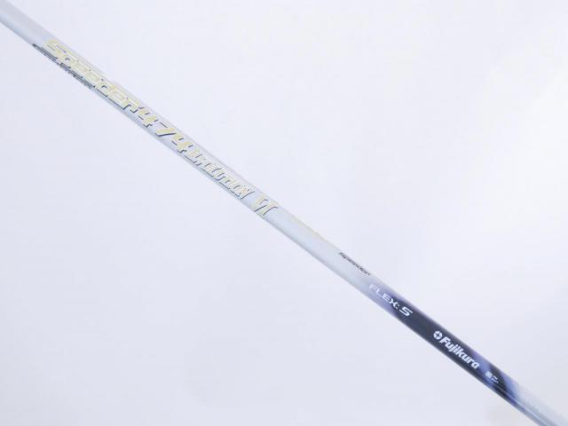 Driver : Tsuruya : ไดรเวอร์ Tsuruya AXEL Gold Premium IV (รุ่นปี 2021 ตัวท๊อป หน้าเด้งสุดๆ COR 0.87 ของใหม่ 4 หมื่น) Loft 10.5 ก้าน Fujikura Speeder 474 Evolution VI Flex S