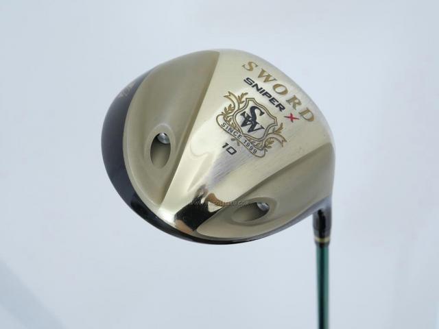 Driver : Katana : Katana Sniper X (ทอง) Loft 10 ก้าน Sword Tour AD Flex R
