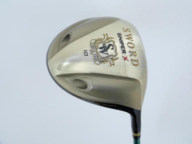 Driver : Katana : Katana Sniper X (ทอง) Loft 10 ก้าน Sword Tour AD Flex R