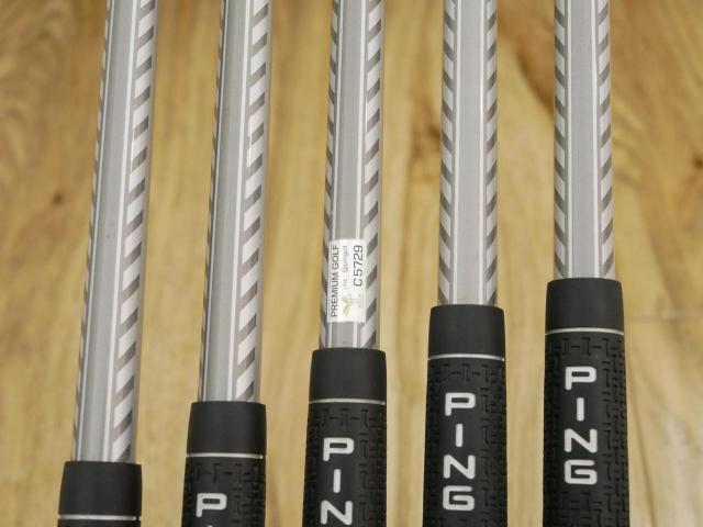 Iron set : Ping : ชุดเหล็ก Ping K15 Titanium Face มีเหล็ก 6-Pw (5 ชิ้น) ก้านกราไฟต์ Flex S