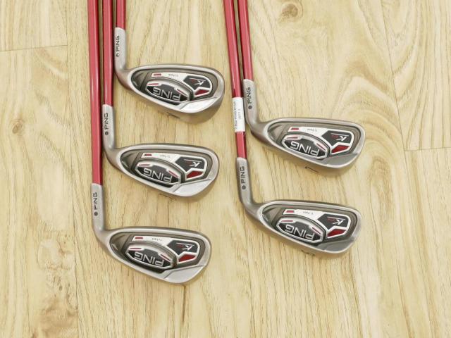 Iron set : Ping : ชุดเหล็ก Ping K15 Titanium Face มีเหล็ก 6-Pw (5 ชิ้น) ก้านกราไฟต์ Flex S