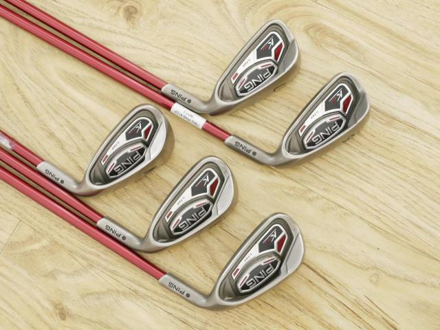 Iron set : Ping : ชุดเหล็ก Ping K15 Titanium Face มีเหล็ก 6-Pw (5 ชิ้น) ก้านกราไฟต์ Flex S