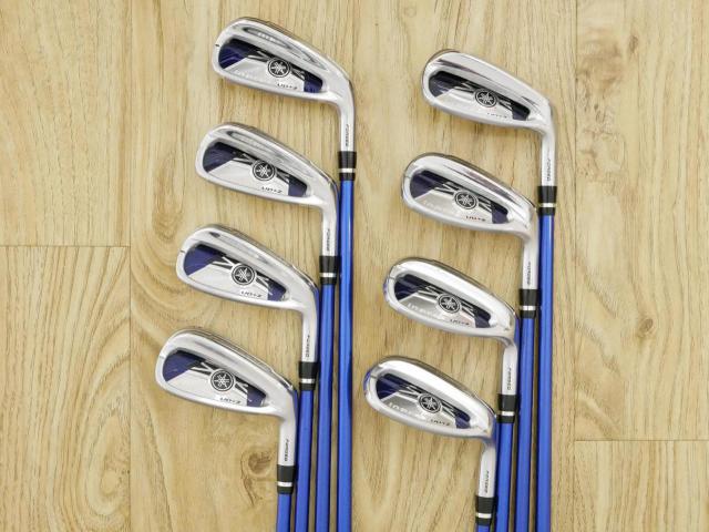 Iron set : Yamaha : ชุดเหล็ก Yamaha Inpres UD+2 (ปี 2018 ตีไกลที่สุด ไกลกว่าเหล็กทั่วไป 2 เบอร์) มีเหล็ก 6-Pw,Aw,As,Sw (8 ชิ้น) ก้านกราไฟต์ Flex SR