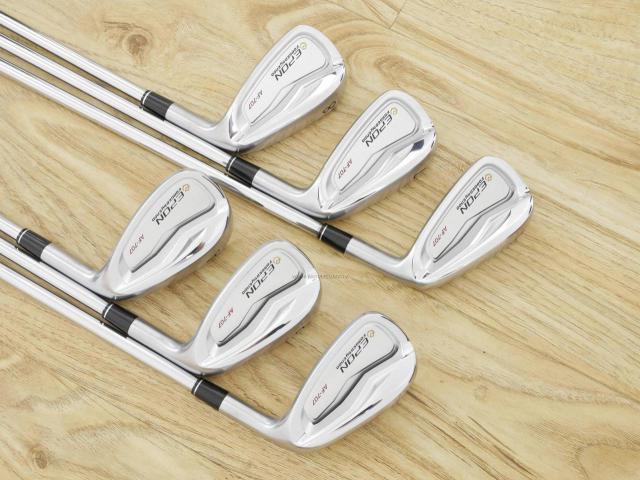 Iron set : Epon : ชุดเหล็ก EPON AF-707 Forged (รุ่นล่าสุด ปี 2024 ใบใหญ่ ตีง่าย ไกล) มีเหล็ก 6-Pw,Aw (6 ชิ้น) ก้านเหล็ก NS Pro ZELOS 7 Flex R