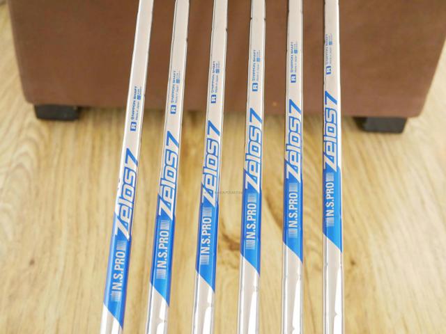 Iron set : Epon : ชุดเหล็ก EPON AF-707 Forged (รุ่นล่าสุด ปี 2024 ใบใหญ่ ตีง่าย ไกล) มีเหล็ก 6-Pw,Aw (6 ชิ้น) ก้านเหล็ก NS Pro ZELOS 7 Flex R